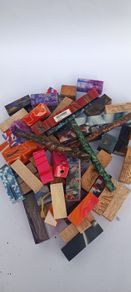 A Mixture of 40 Woodturning Pen Blanks