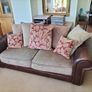 Pair of Couches + Cushions Set Image 3