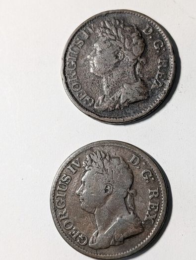 George 4th Irish Halfpennies