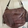 All saints distressed genuine leather Spitalfields multi tassel adjustable bag Image 10