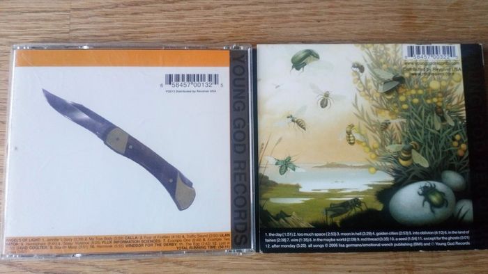 Young Gods Comp CD + Lisa Germano In the Maybe World Swans Angels Of Light Michael Gira