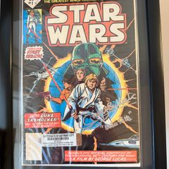 signed Boba Fett Star Wars comic book