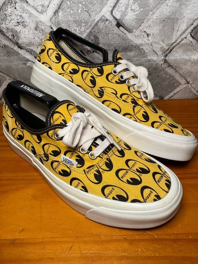Vans OTW MoonEyes MoonEquipped Authentic 44 DX Anaheim Factory Yellow/Black UK6 EUR39