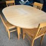 Pine Table and 4 Chairs Image 2
