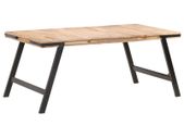Dining Table 180x90x76 cm Solid Mango Wood