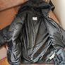 Black Hooded Multi-Zipped Puffer Jacket by Bershka Size L Image 6
