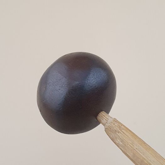Antique Hematite Intaglio Carved Amulet Bead