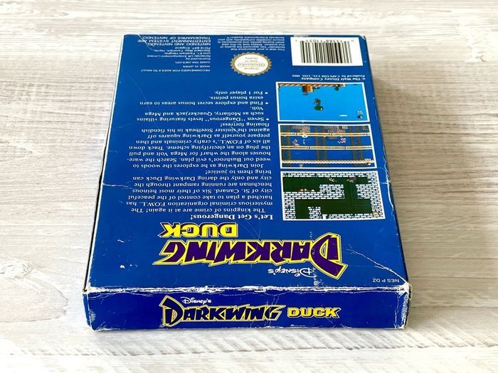 NES Darkwing Duck Boxed
