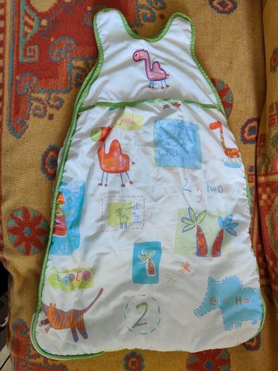 Sleeping bags for baby and cot set