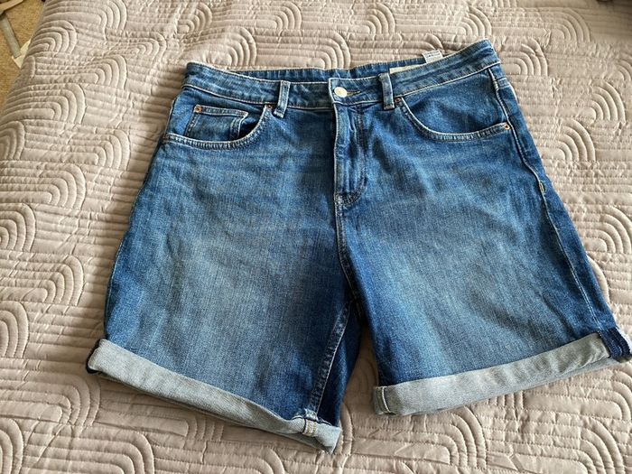Boyfriend Denim Shorts, Marks & Spencer's, Size 12