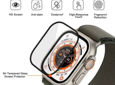 Tempered Glass Screen Protector for Apple Watch ULTRA 49mm