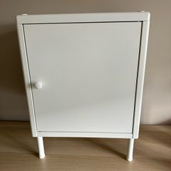 Dynan cabinet with door white metal Ikea
