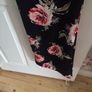 Black Floral Jumpsuit. Size 14 Image 6