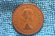 British 1 penny 1962