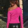 Pink top fits X's s worn once Image 2