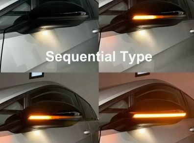 Dynamic LED Mirror Indicators VW Golf MK7 MK7.5