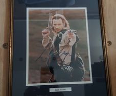 Liam Neeson Signed 10x8 Photo Framed Autographed Film Memorabilia with COA