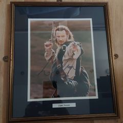 Liam Neeson Signed 10x8 Photo Framed Autographed Film Memorabilia with COA