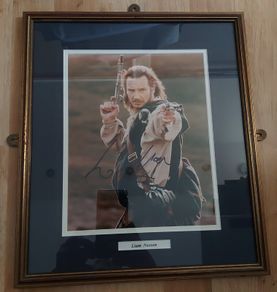 Liam Neeson Signed 10x8 Photo Framed Autographed Film Memorabilia with COA