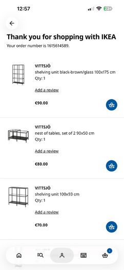 Ikea Vittsjoe Set