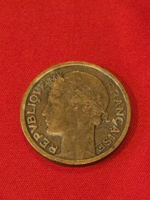 1934 France 2 Francs coin