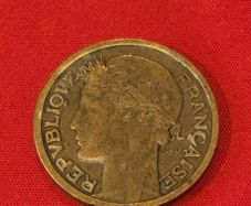 1934 France 2 Francs coin