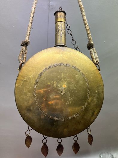 Antique powder flask