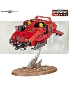Warhammer 40k Armageddon space marine land speeder