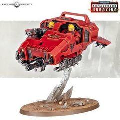 Warhammer 40k Armageddon space marine land speeder