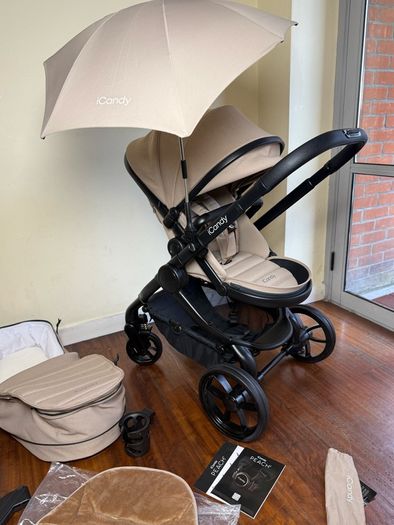 New ICandy peach 7 travel system pram buggy