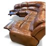Leather Corner Settee Image 9