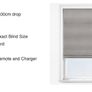 Blinds Direct Roman Blind,  Electric with remote 200cm x 125cm Image 3