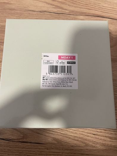 square gift box