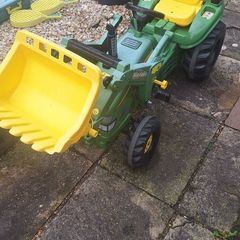 kids ride on tractor