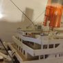 TITANIC plastic model, handmade. 70x23cm. Great looking over fire place! Image 5