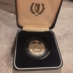 1988 Irish Dublin Millennium 50p Proof Coin - In Original Box