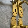 Gold effect door handles Image 3