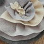 Grey and Cream Bone-Shaped Dog Snuffle Mat / Interactive Feed Toy Image 5