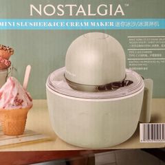 Nostalgia Mini Slushie and Ice Cream Maker Brand New in Box