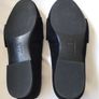 M&S Size 8 Wide Fit Black Suede Leather Ladies Shoes Image 6