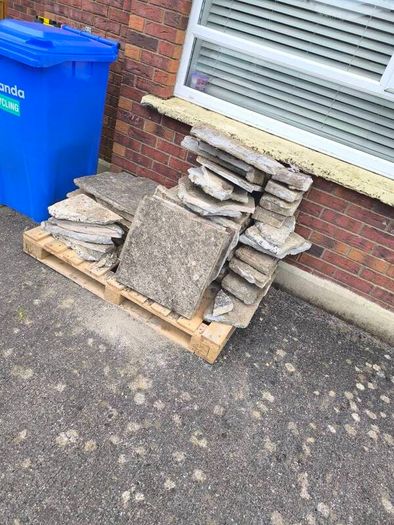 Used slabs free to take