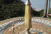 Vintage Onyx Green Candle holders
