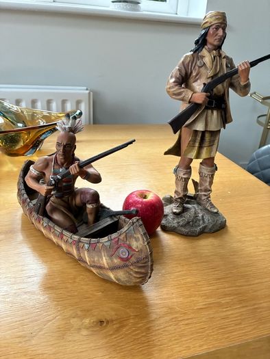 Job Lot of Native American Statues.