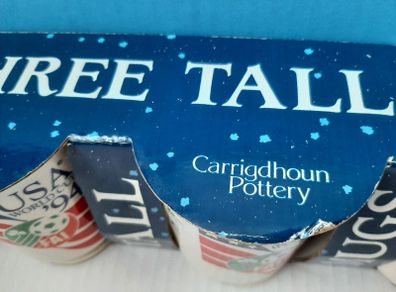 New 1994 world cup tall mugs in packaging