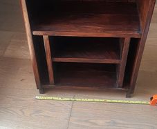 Small wooden bookcase