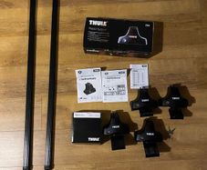 Premium Thule SquareBar Evo  Roof Rack Set - Rapid System 754 | Kit 1751 | Full Box
