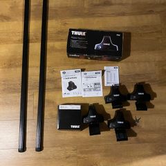 Premium Thule SquareBar Evo  Roof Rack Set - Rapid System 754 | Kit 1751 | Full Box