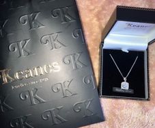 New sterling silver pendant necklace from Keanes