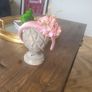 Brand new dusky pink and gold headband headpiece fascinator Image 6