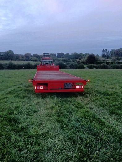 35ft bale/flat trailer